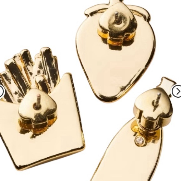 Kate Spade Women’s Earrings Mixed Novelty Stud 3pk kate spade NY/Target NWT - Picture 3 of 12